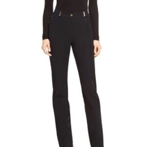 St. John high waist Navy/ black pants with gold details